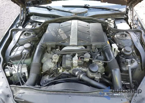 2003 Mercedes-Benz Sl 500 from USA, damaged, VIN WDBSK75F63F058929